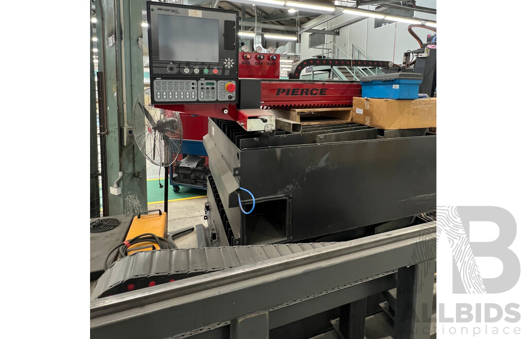 Pierce Control Automation Scorpian 2000GP Plasma Cutter & Kjellberg Finsterwalde Cut Fire 100i