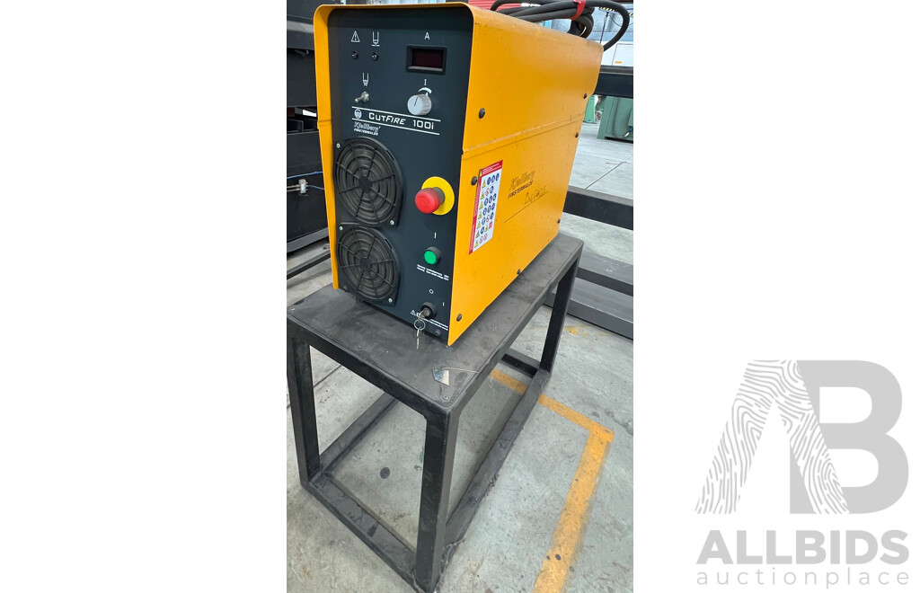 Pierce Control Automation Scorpian 2000GP Plasma Cutter & Kjellberg Finsterwalde Cut Fire 100i