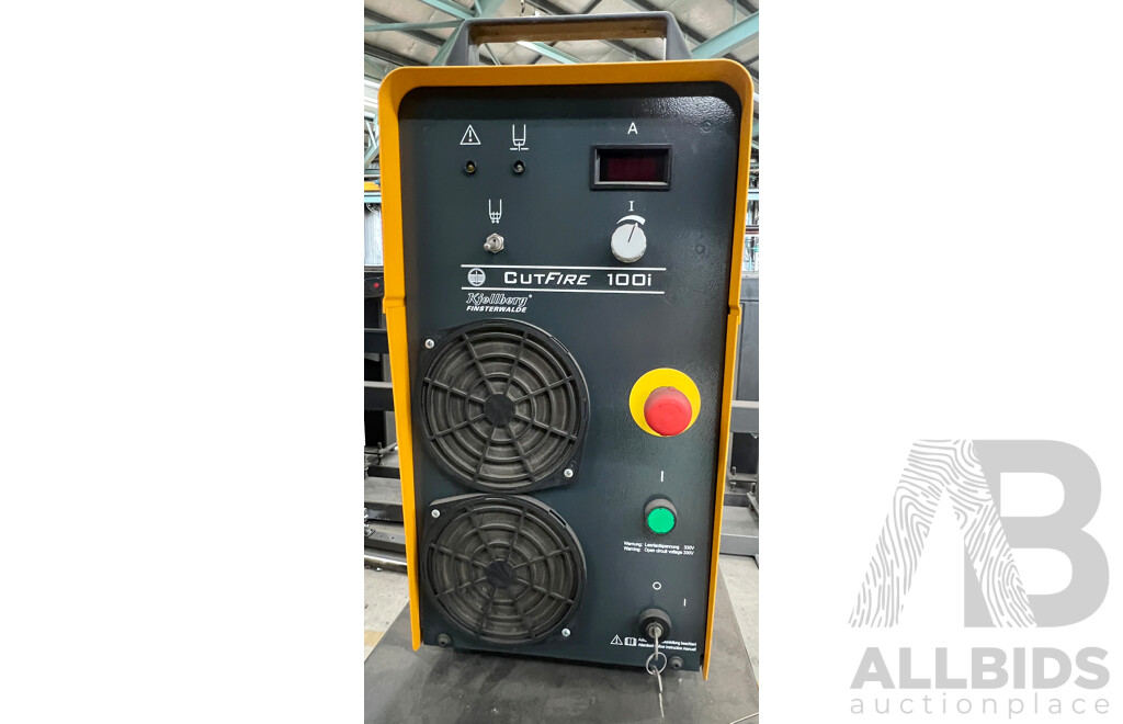 Pierce Control Automation Scorpian 2000GP Plasma Cutter & Kjellberg Finsterwalde Cut Fire 100i