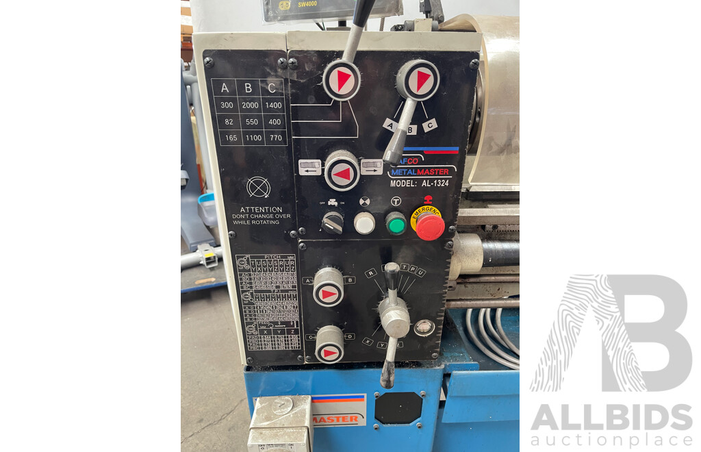 Hafco Metal Master AL-1324 Centre Laithe
