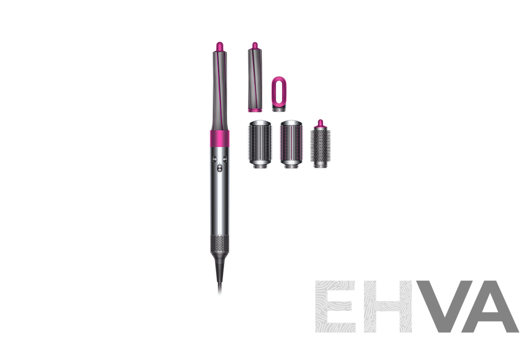 DYSON (343660) Airwrap Styler Complete Long (Nickel/Fuchsia) - ORP $949 (Includes 1 Year Warranty From Dyson)