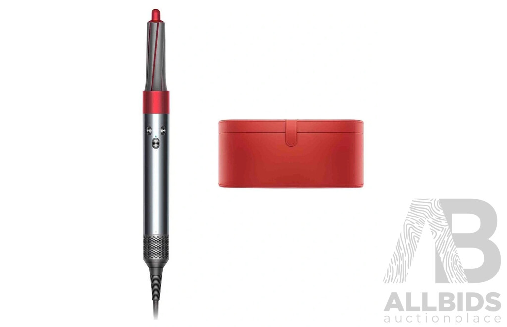 DYSON (332912) Airwrap Complete Hair Styler Red/Iron - ORP $899 (Includes 1 Year Warranty From Dyson)