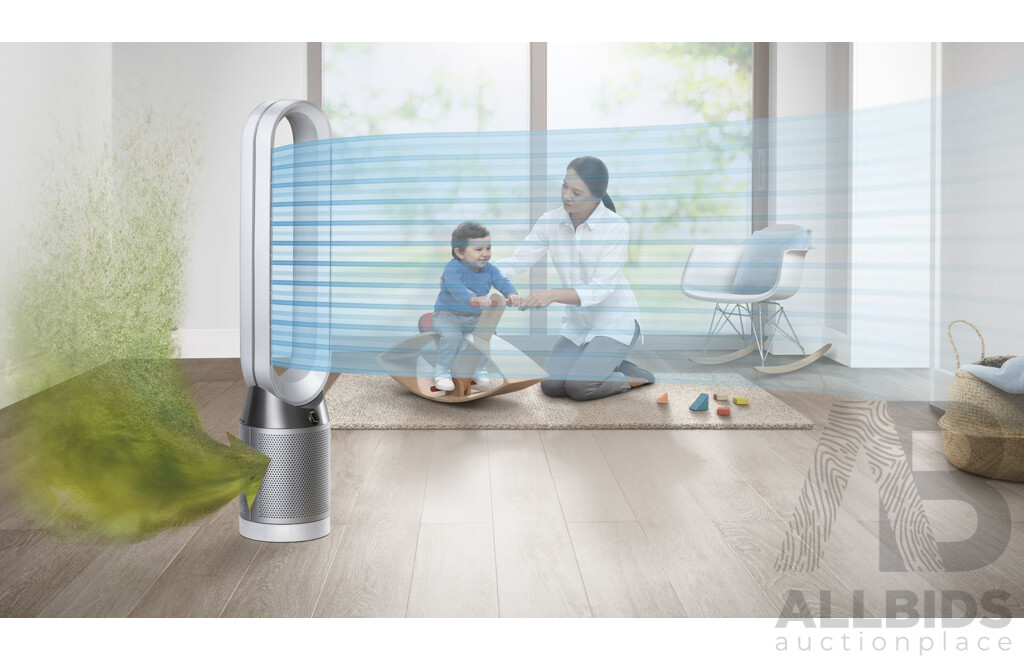 Dyson (310132) Pure Cool™ Tower Fan (White/Silver)  - ORP $799 (Includes 1 Year Warranty From Dyson)