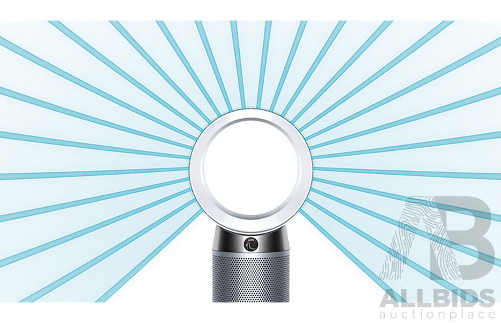 Dyson (310158) Pure Cool™ Purifying Desk Fan (White/Silver) - ORP $649 (Includes 1 Year Warranty From Dyson)