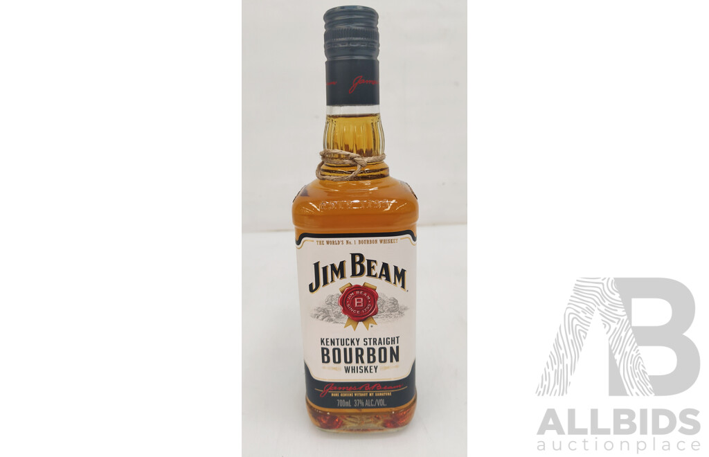 Jim Beam Kentucky Straight Bourbon Whiskey 700mL