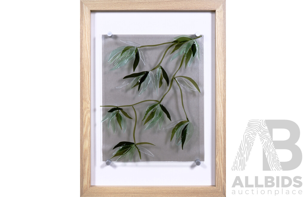Susan Wiscombe, Eucalyptus Dreaming, Kiln Formed Sheet Glass