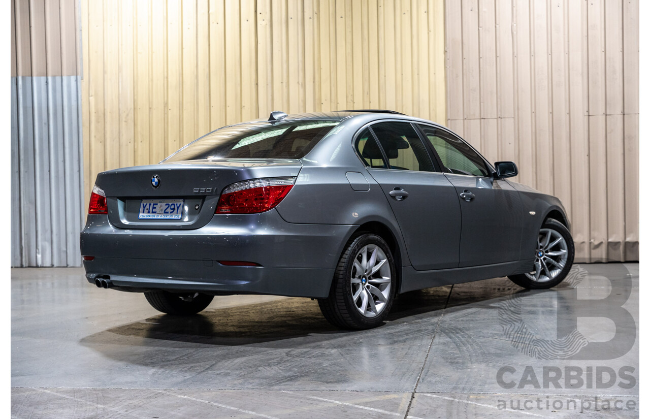 6/2007 BMW 530i E60 MY07 4d Sedan Metallic Grey 3.0L