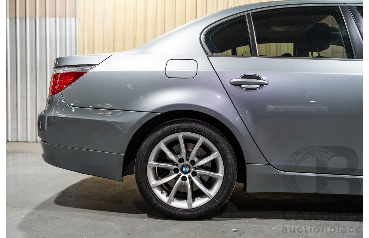 6/2007 BMW 530i E60 MY07 4d Sedan Metallic Grey 3.0L