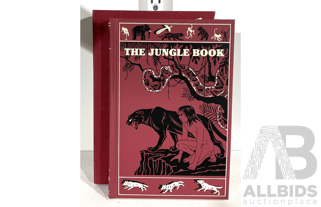 Rudyard Kipling, the Jungle Book, Folio Society 1992, Hardcover in Slip Case