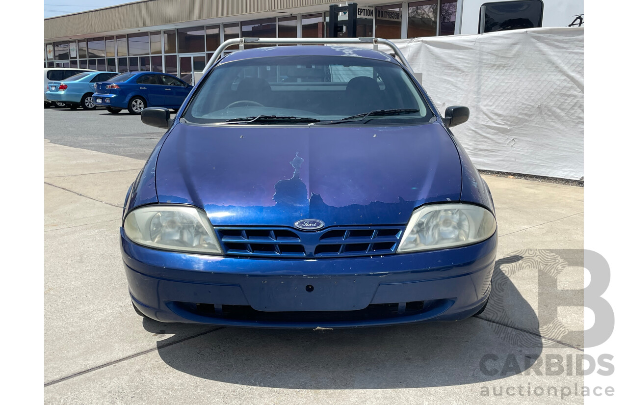 9/1999 Ford Falcon XLS AU C/Chas Ute Blue 5.0L