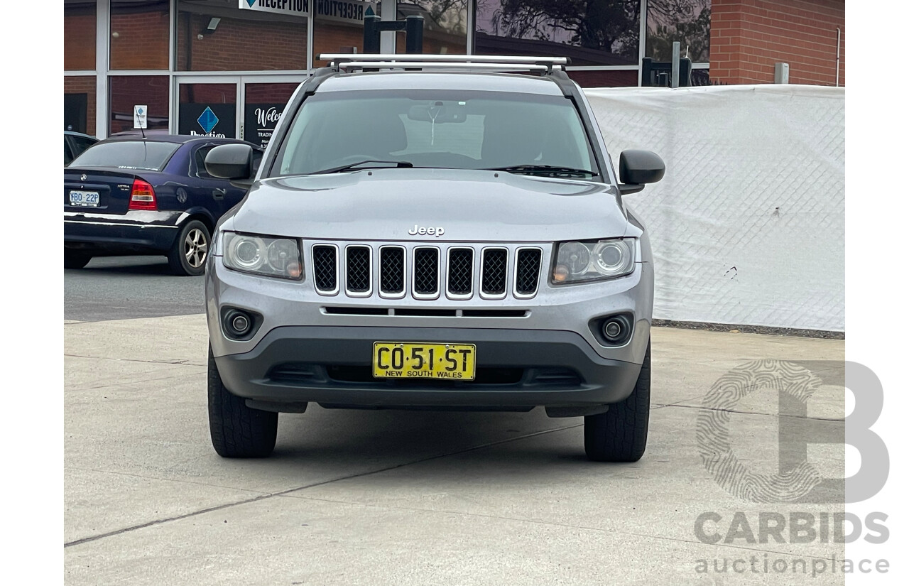 3/2015 Jeep Compass Sport (4x2) MK MY15 4d Wagon Silver 2.0L