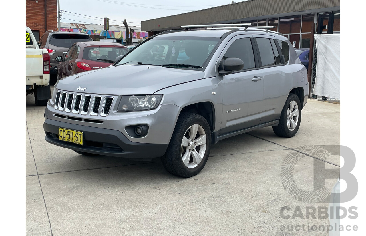 3/2015 Jeep Compass Sport (4x2) MK MY15 4d Wagon Silver 2.0L