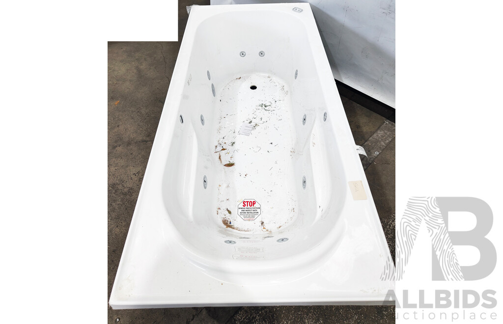 DECINA Factory Fitted Spa System Bathtub