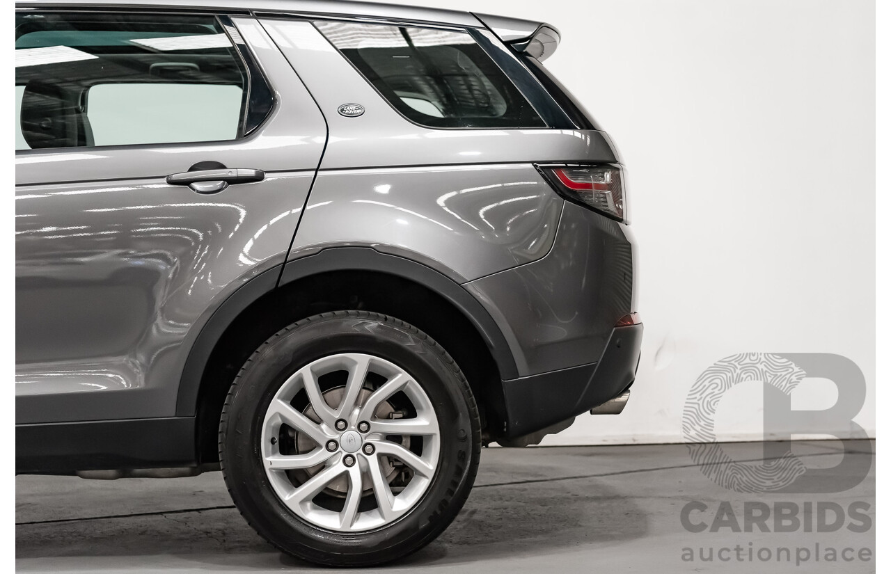 4/2017 Land Rover Discovery Sport TD4 SE LC MY17 4d Wagon Corris Grey Metallic Turbo Diesel 2.0L - 7 Seater