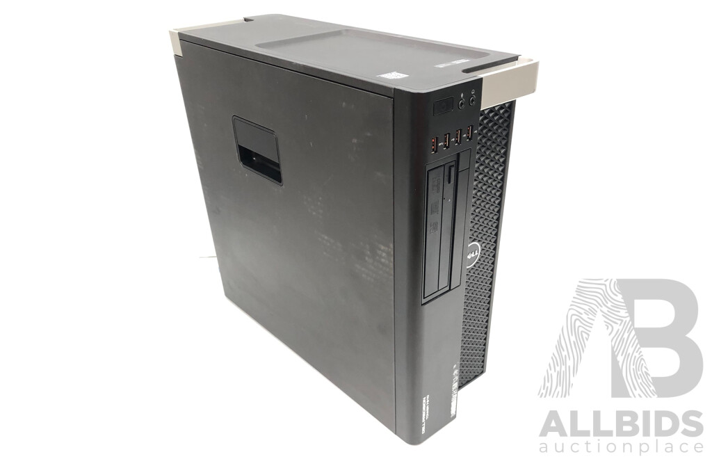 Dell Precision Tower 7810 Dual Intel Xeon (E5-2680 v3) 2.50GHz-3.30GHz 12-Core CPU Workstation w/ NVIDIA GeForce GTX 1050 OC Low Profile 2G