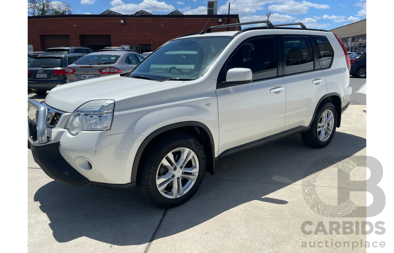 9/2012 Nissan X-Trail ST (4x4) T31 SERIES 5 4d Wagon White 2.5L