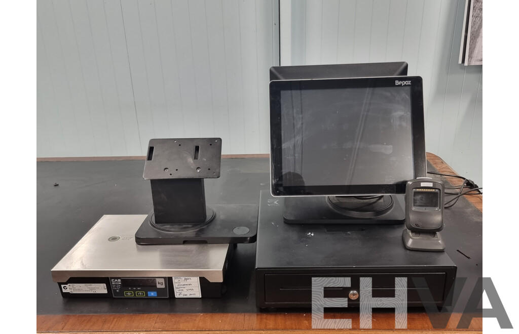 Bepoz - Complete POS System Including Receipt Printer, Scanner, Weight Scale & Till