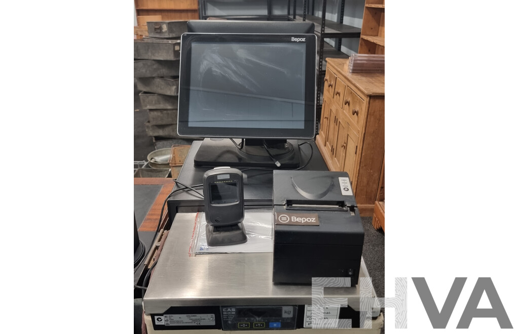 Bepoz - Complete POS System Including Receipt Printer, Scanner, Weight Scale & Till