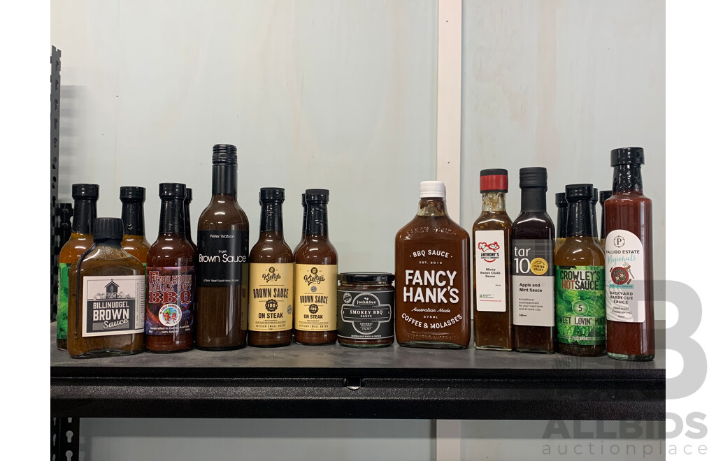 Assorted BBQ Sauces  ORP $320