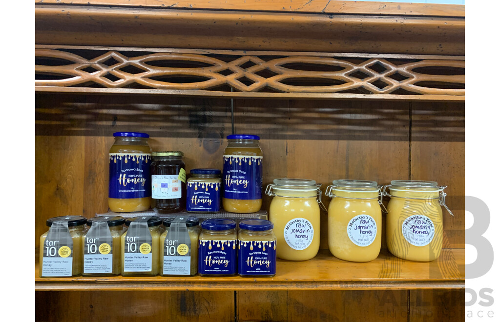 Assorted Raw Honey  ORP $275