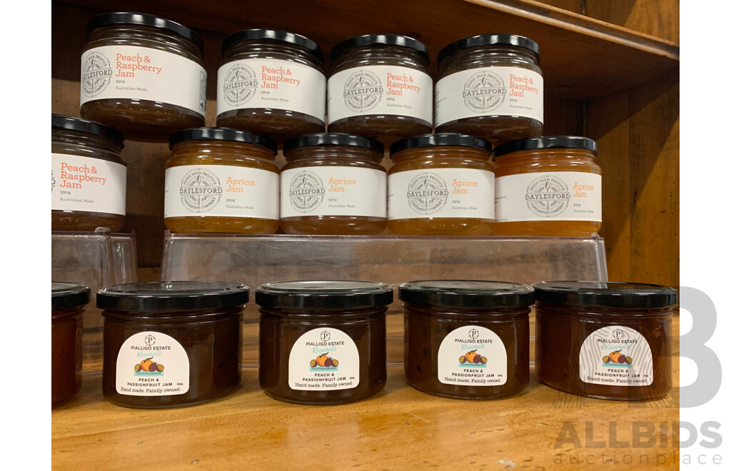 Assorted Fruity Jams ORP $265