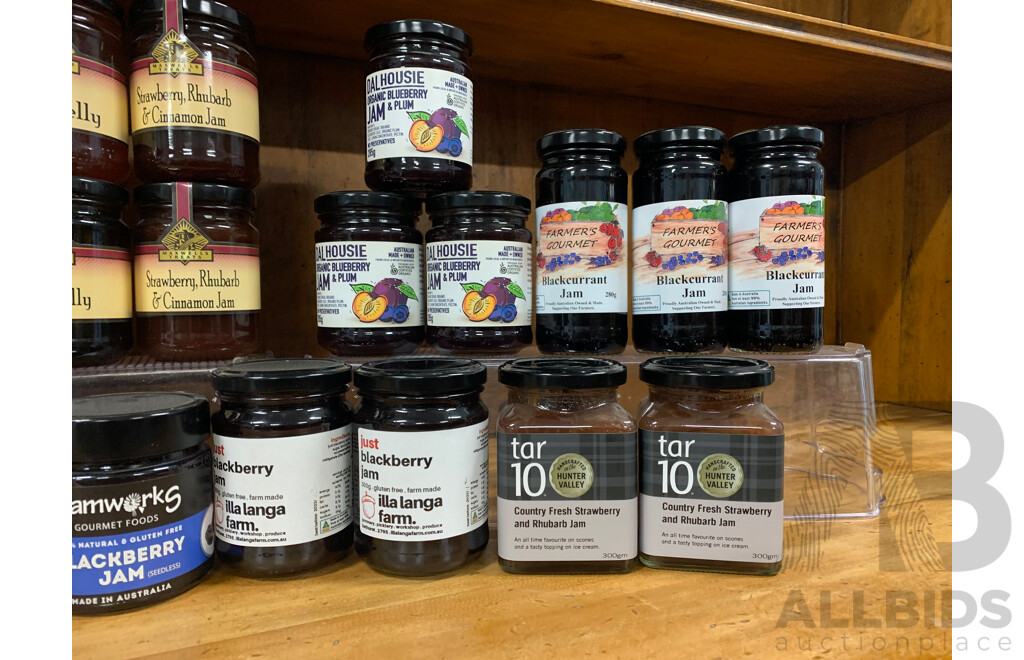 Assorted Fruity Jams ORP $250