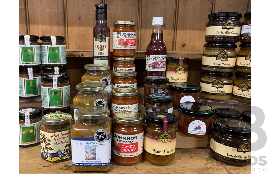 Assorted Pickles, Chutneys, Jams & Sauces ORP $450