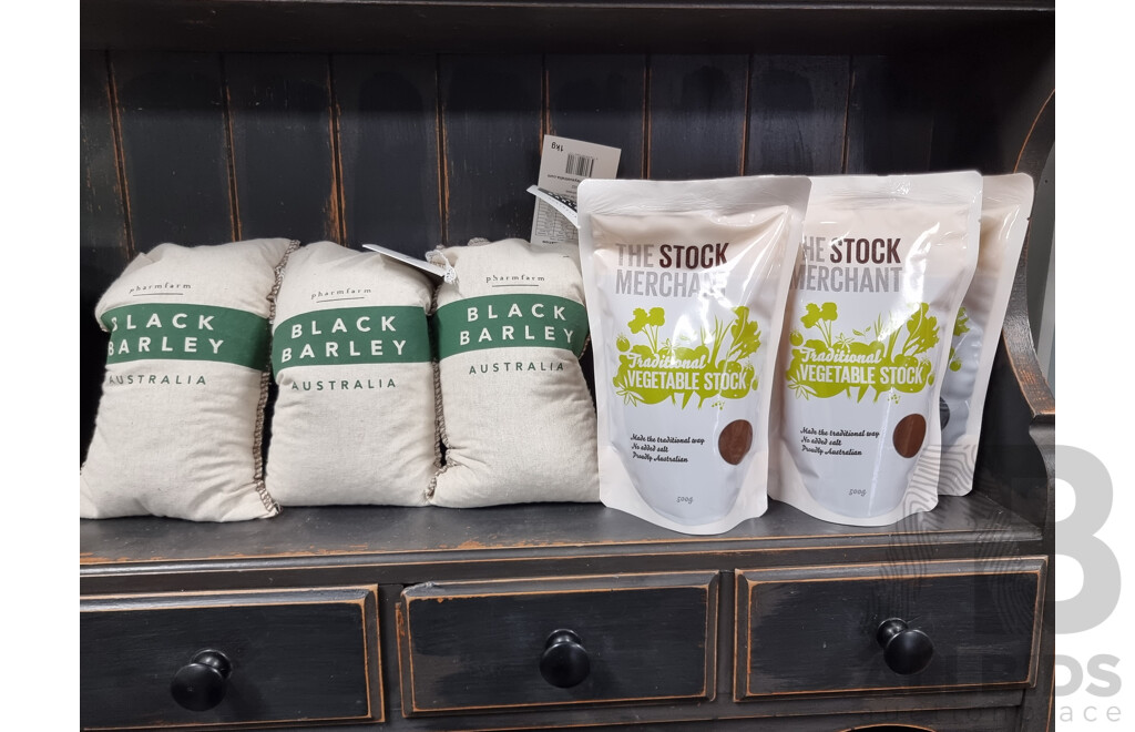 Assorted Free Range Stock, Stock Concentrate & Australian Black Barley  ORP $530