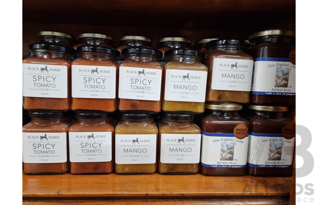 Assorted Jams, Chutney, Pastes and Relish - BEST BEFORE Date Passed