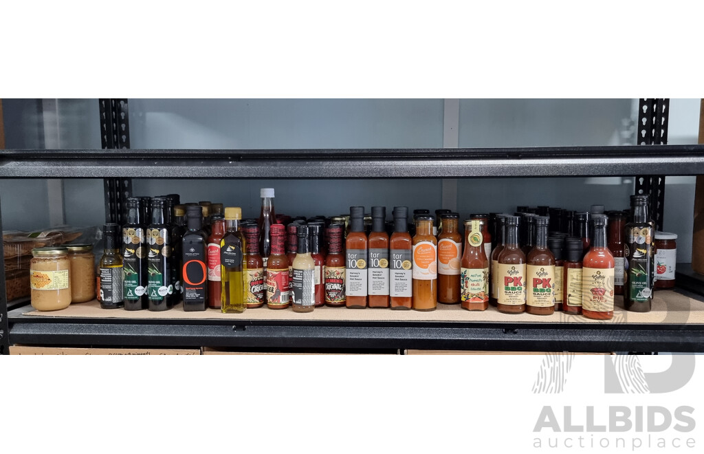 Assorted Sauces, Oils, Salad Dressings, Variety of Pita Crisps and More - BEST BEFORE Date Passed