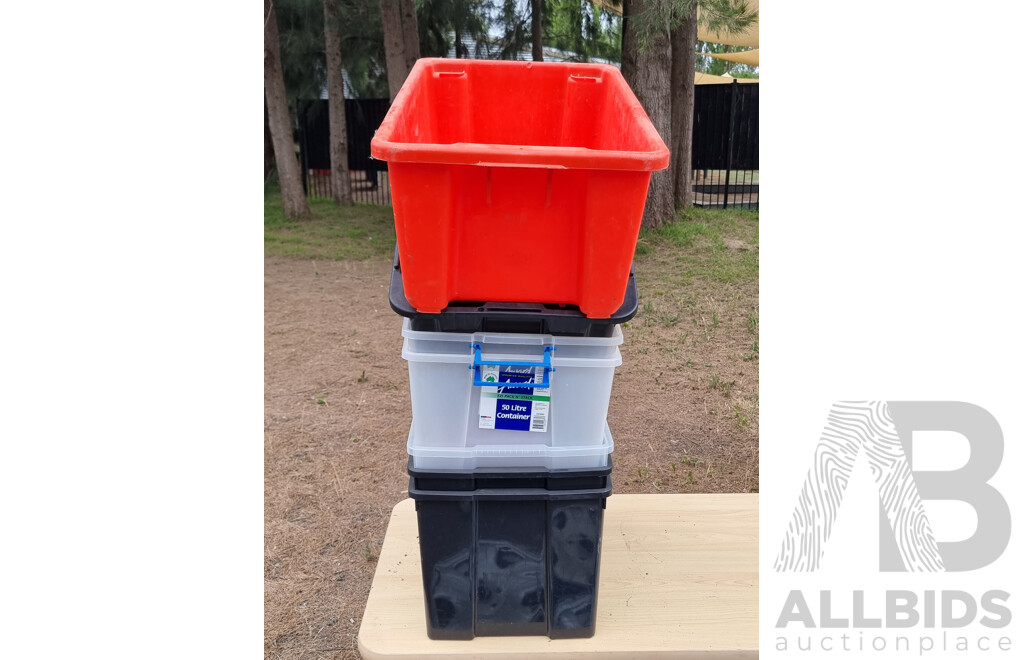 Set of 7 - 50L Container