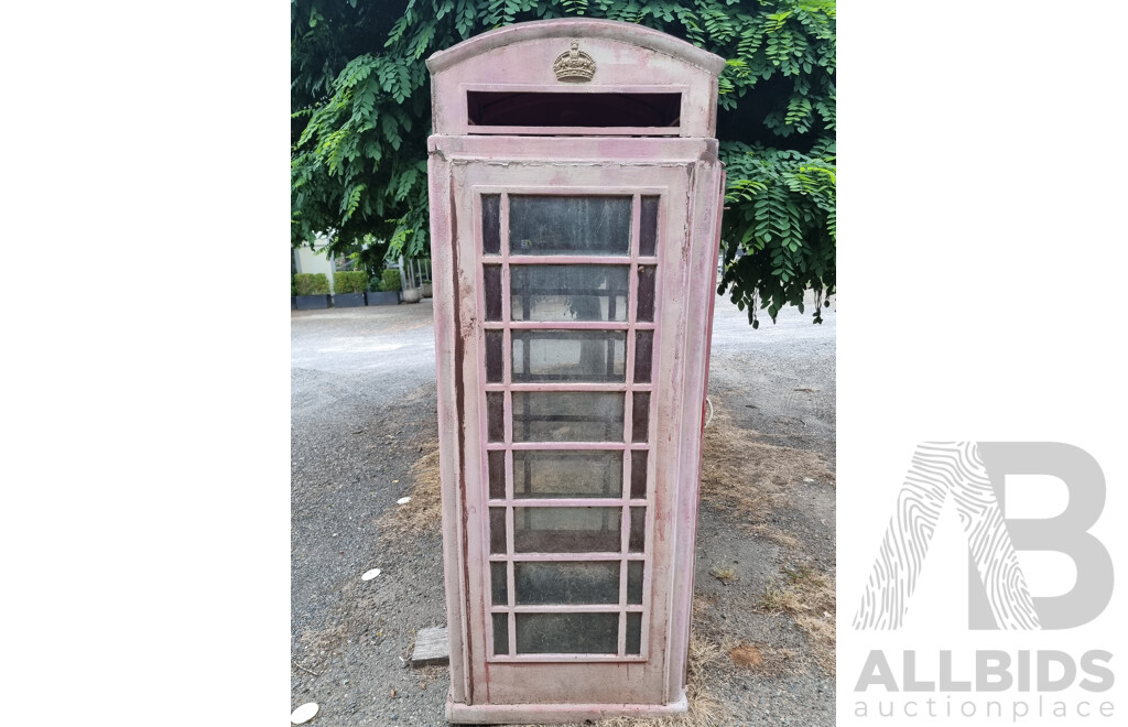 Old British Telephone Booth Lot 1506226 ALLBIDS   45185 202a 