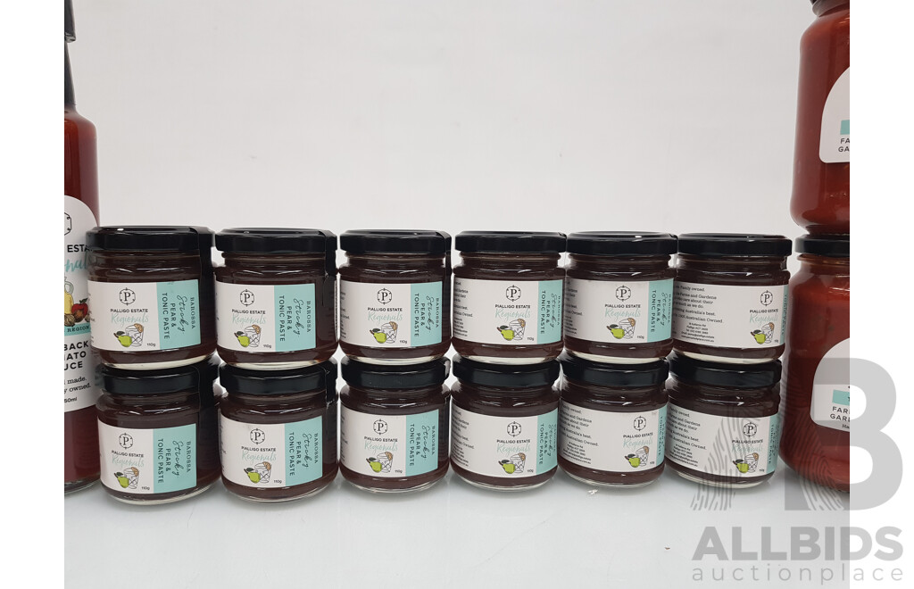 Assorted Sticky Balsamic, Pear & Tonic Relish, Pasta Sauces, Tomato & BBQ Sauce ORP $550