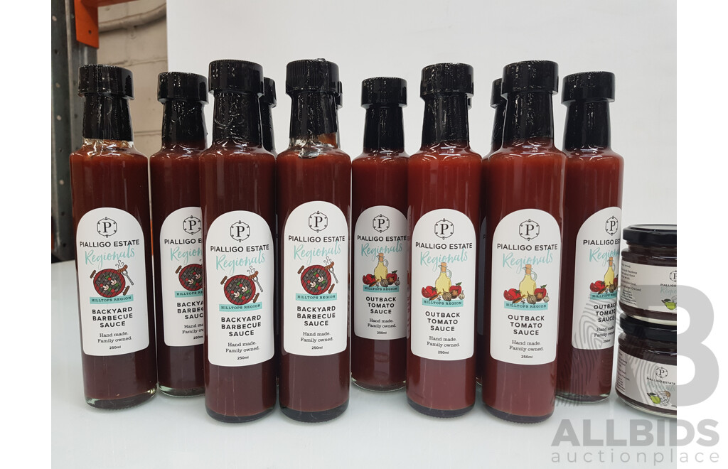 Assorted Pear & Tonic Relish, Pasta Sauces, Tomato & BBQ Sauce ORP $250