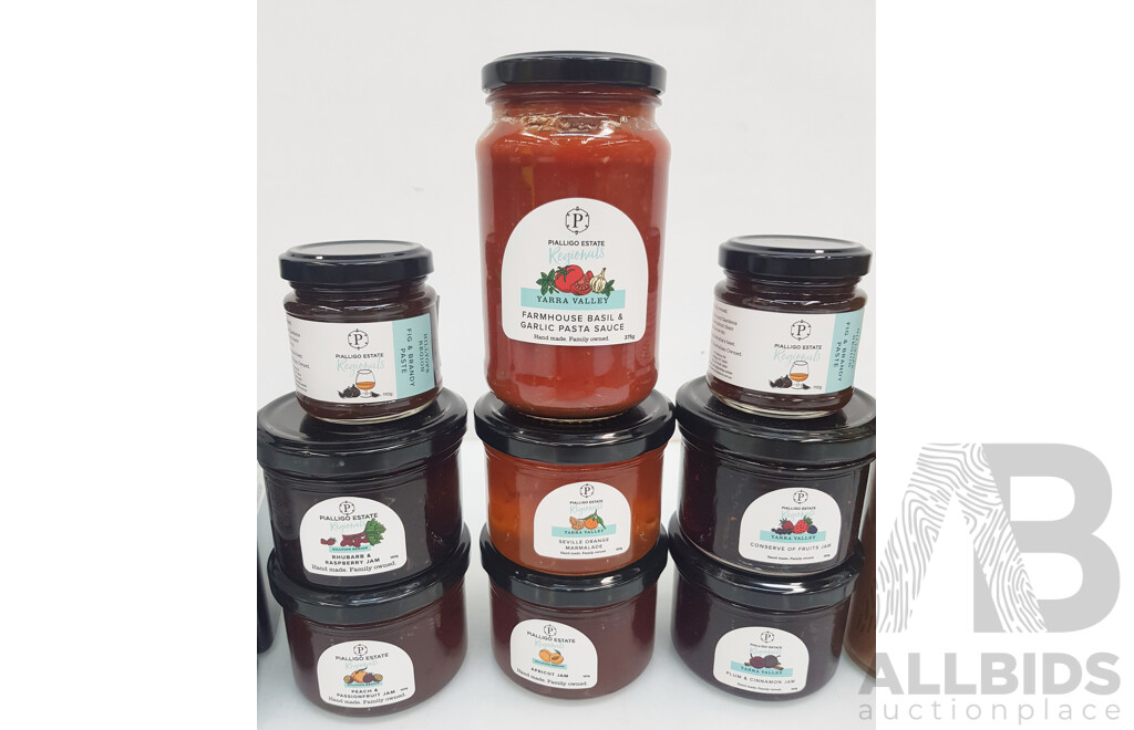 Assorted Jams, Marmalade, Sticky Balsamic, Tomato Sauce, Caramel Sauce, Pasta Sauce, and Paste - ORP $200.00