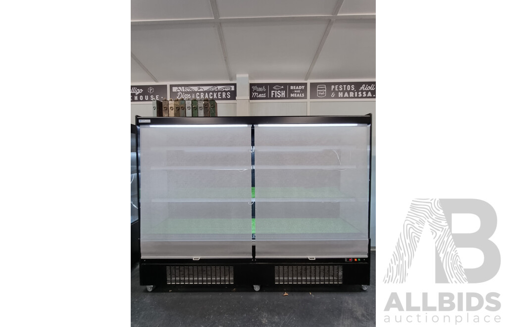 Mafirol 2500mm Cold Food Open Wall Display Cabinet