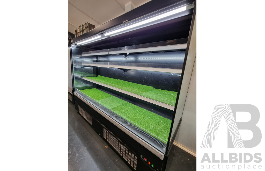Mafirol 2500mm Cold Food Open Wall Display Cabinet