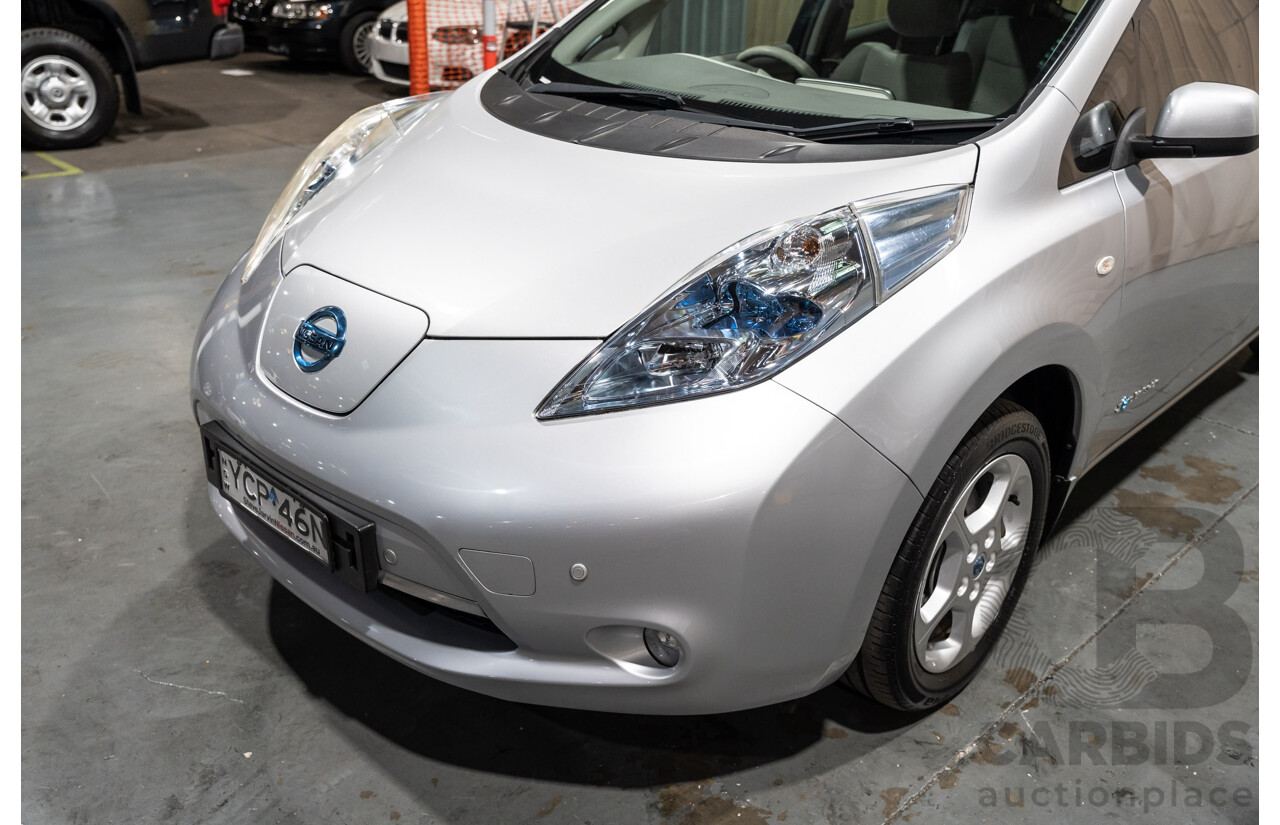 12/2014 Nissan Leaf ZE0 5d Hatchback Silver EV - Dedicated Electric Car