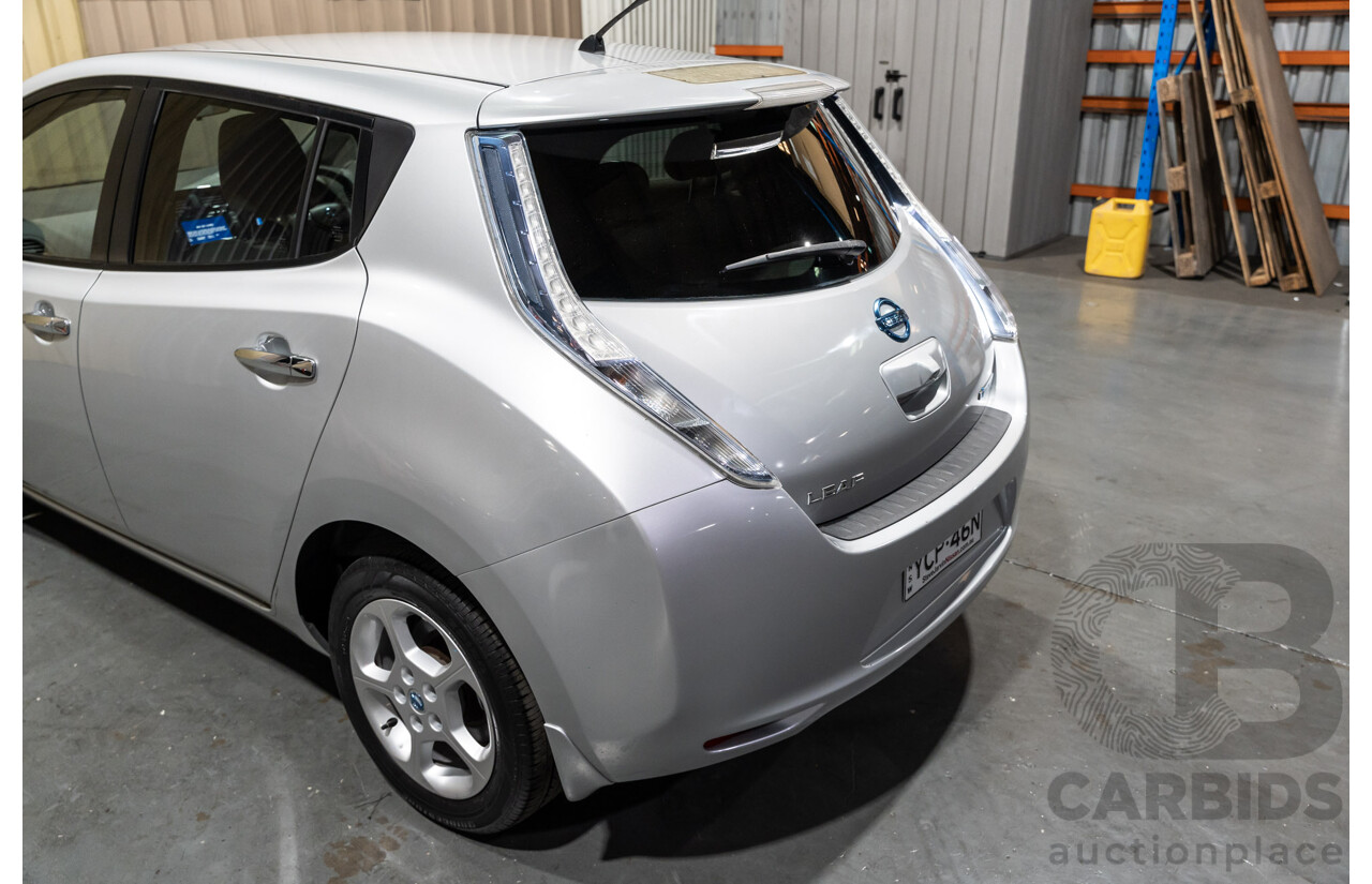 12/2014 Nissan Leaf ZE0 5d Hatchback Silver EV - Dedicated Electric Car