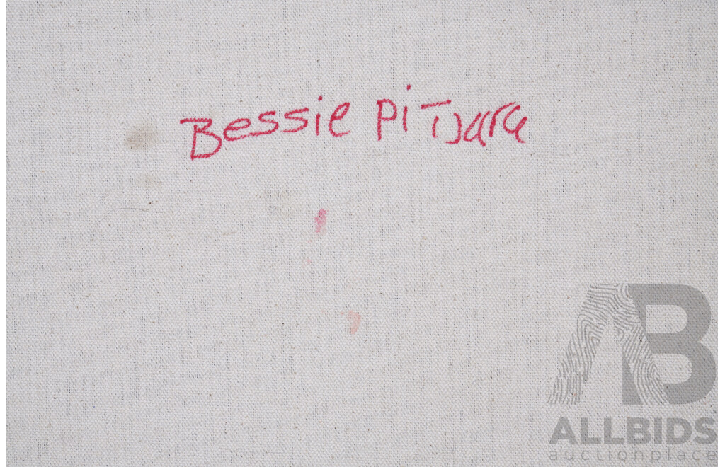 Bessie Pitjara (Born C1960, Anmatyerre Language Group), Bush Plum 2022, Acrylic on Canvas