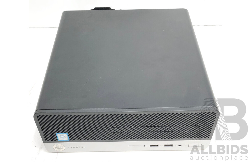 HP ProDesk 400 G5 Small Form Factor Intel Core i7 (8700) 3.20GHz-4.60GHz 6-Core CPU Desktop Computer