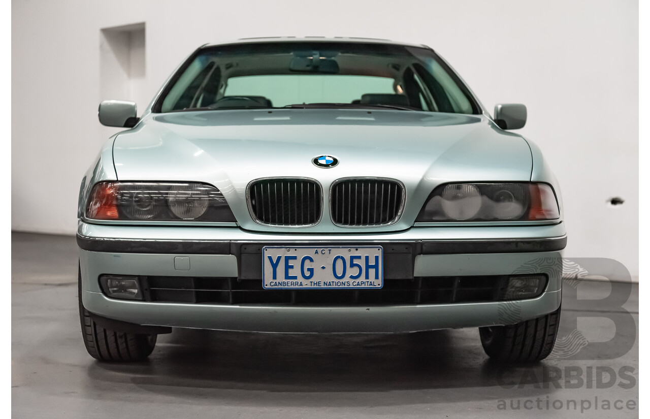 7/1999 BMW 528i E39 4d Sedan Glacier Green 2.8L