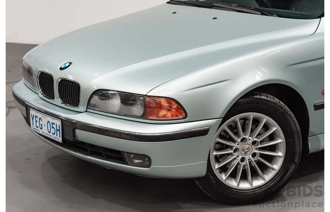 7/1999 BMW 528i E39 4d Sedan Glacier Green 2.8L