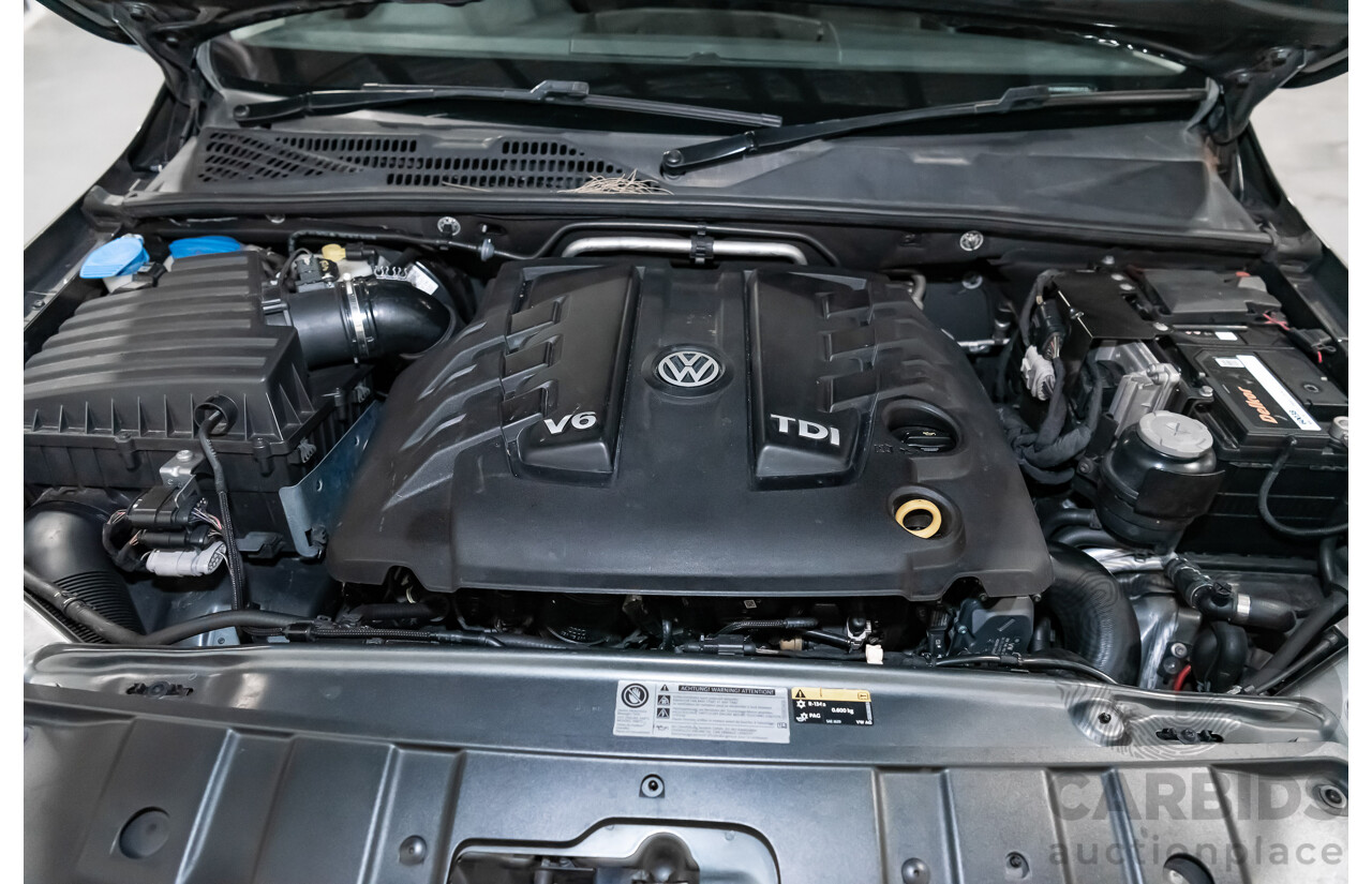 6/2017 Volkswagen Amarok TDI550 Highline V6 4Motion (4x4) 2H MY17 Dual Cab Utility Indium Grey Metallic Turbo Diesel V6 3.0L