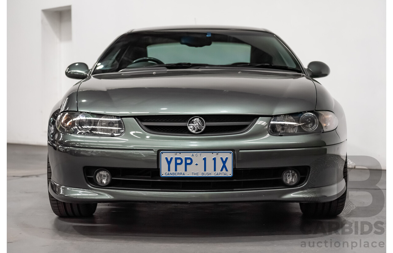 7/2003 Holden Monaro CV8-R V2 2d Coupe Turbine Grey Metallic V8 5.7L