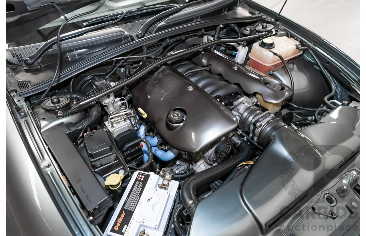 7/2003 Holden Monaro CV8-R V2 2d Coupe Turbine Grey Metallic V8 5.7L