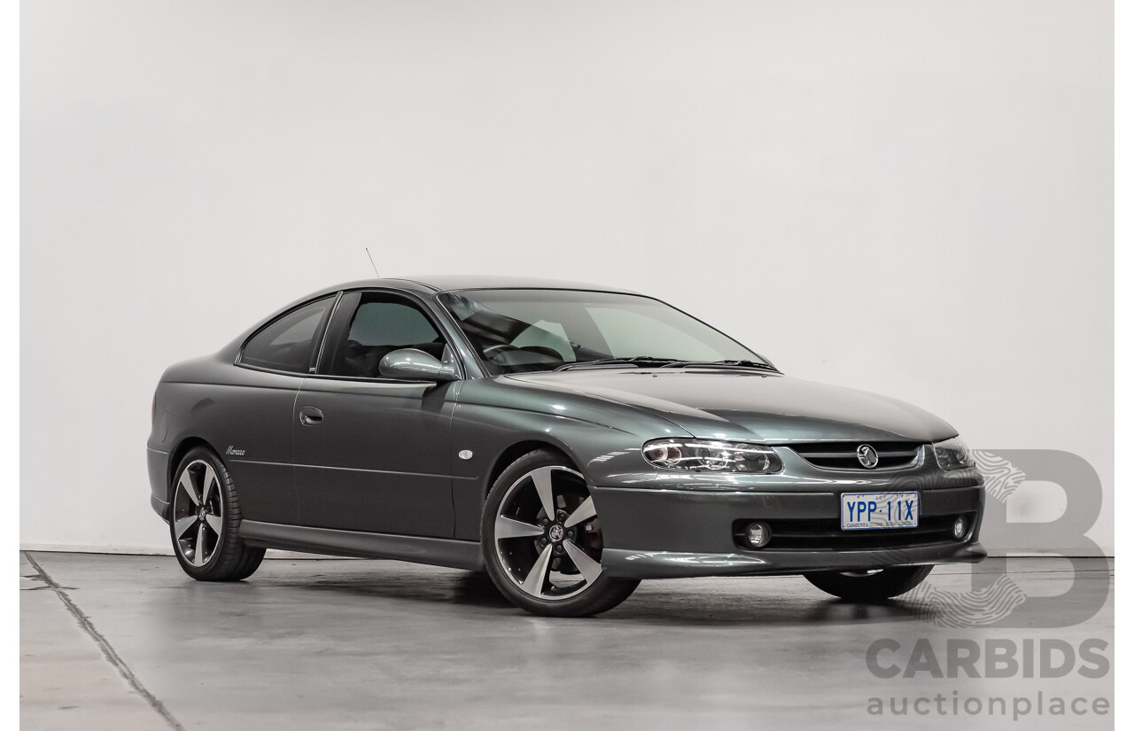 7/2003 Holden Monaro CV8-R V2 2d Coupe Turbine Grey Metallic V8 5.7L