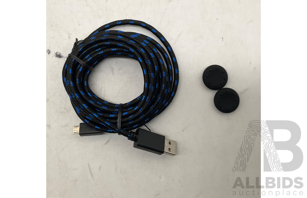 Playmax Essentials Kit for PlayStation 4 & RAZER Kraken X Headset - Lot of 2  - Estimated Total ORP $108.00