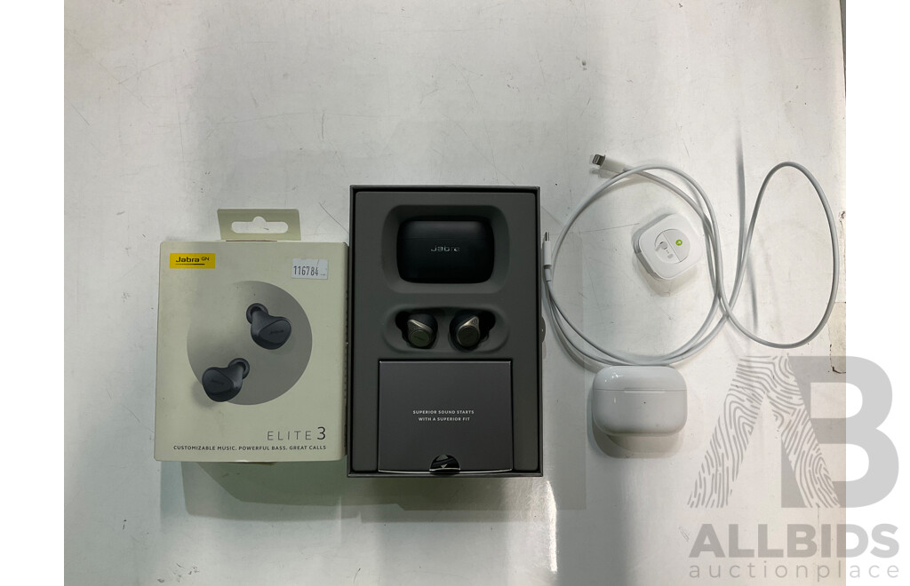 SPARES and REPAIRS - APPLE Earbuds  - LOT of 7 - Approximate ORP $1,400
