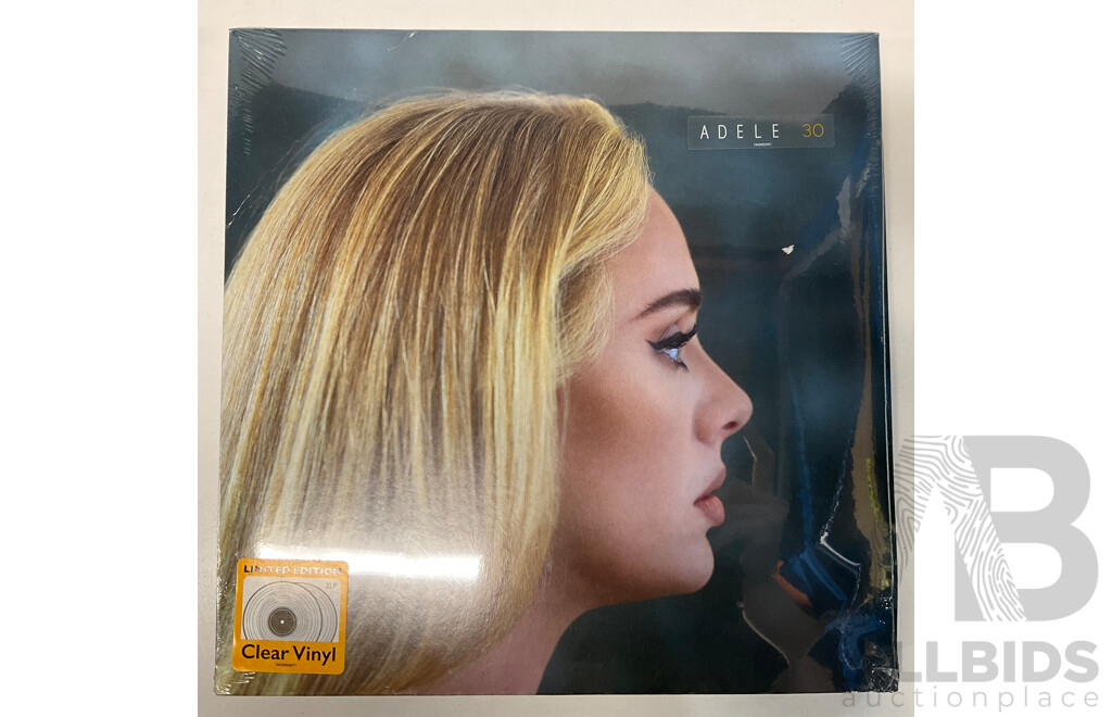 ADELE 30 Album Clear Vinyl CD - Lot of 4 - ORP $292.00